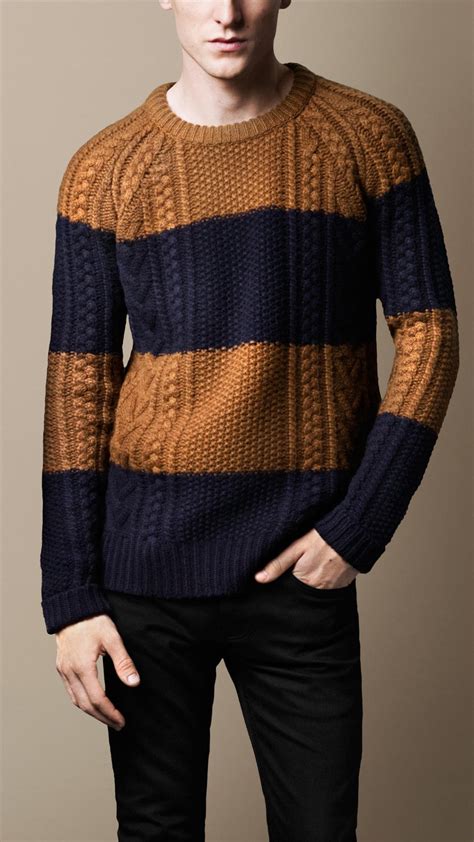 burberry men wool knit sweater|burberry sweater for men.